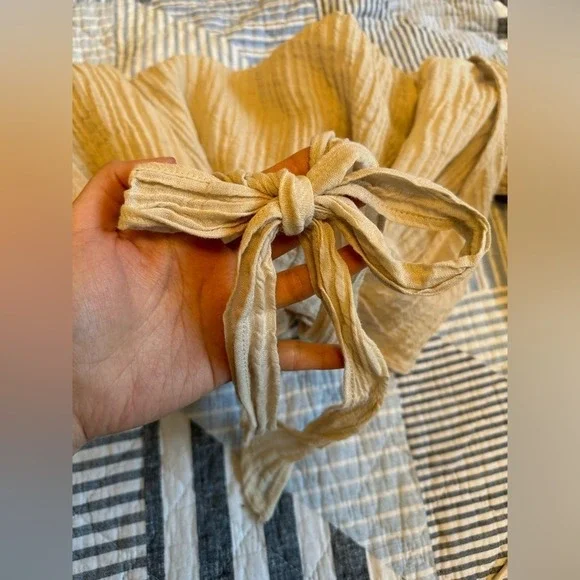 ZARA CROPPED WRAP TOP. Size S. BRAND NEW WITH TAG - Picture 5 of 10